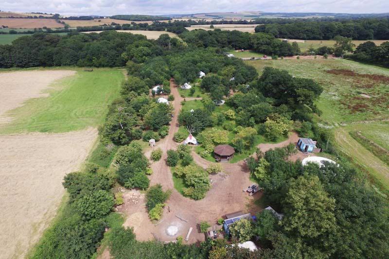 Silver Airstream Glamping & Rental Chichester Extérieur photo